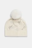 Detská čiapka s prímesou vlny Guess