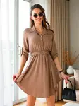 Resti Elegant women's knee-length dress