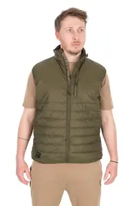 Fox vesta olive quilted 100 gilet - xl