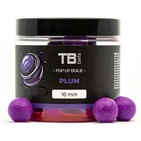 Tb baits plovoucí boilie pop-up plum + nhdc 65 g-12 mm