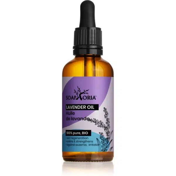 Soaphoria Organic Lavender Oil levandulový zklidňující olej 50 ml