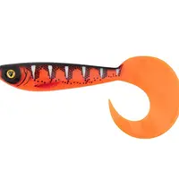 Fox rage gumová nástraha pro grub uv red wake - 12 cm