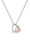 Hot Diamonds Překrásný náhrdelník Hot Diamonds Love DP660 (řetízek, přívěsek)