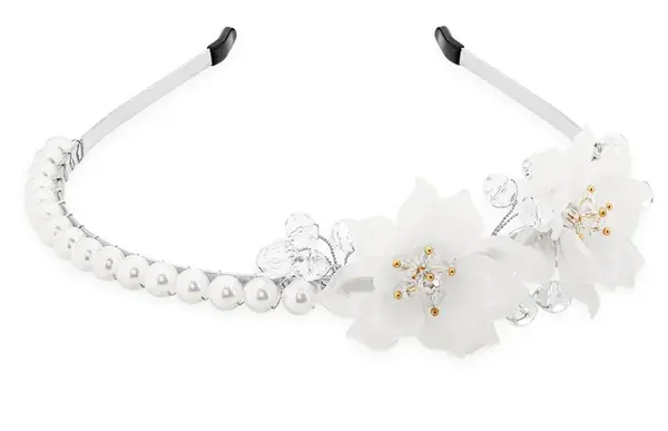 Troli Perlová čelenka s květinami