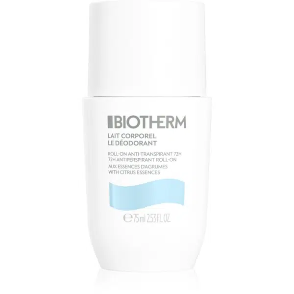 Biotherm Lait Corporel Le Déodorant antiperspirant roll-on bez parabenů 75 ml