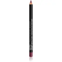 NYX Professional Makeup Suede Matte Lip Liner matná tužka na rty odstín 35 Prune 1 g