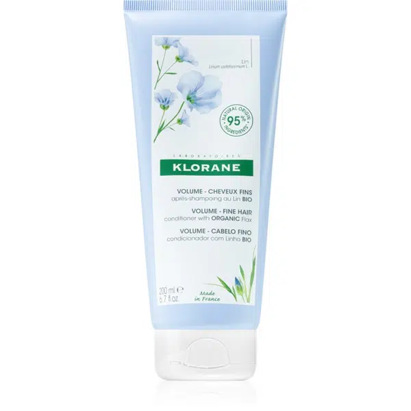Klorane Len kondicionér pro jemné a zplihlé vlasy 200 ml