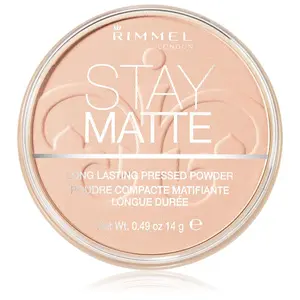 Rimmel Stay Matte pudr odstín 002 Pink Blossom 14 g