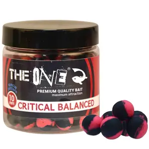 The one critical balanced hookbait boilie 10 mm 50 g - strawberry mussel