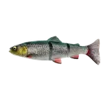 Savage gear gumová nástraha 4d linethru trout sinking green silver - 20 cm 98 g