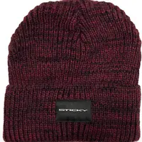 Sticky baits čepice maroon fleck beanie
