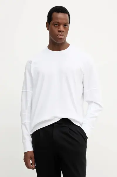 Bavlněné tričko s dlouhým rukávem G-Star Constructed loose