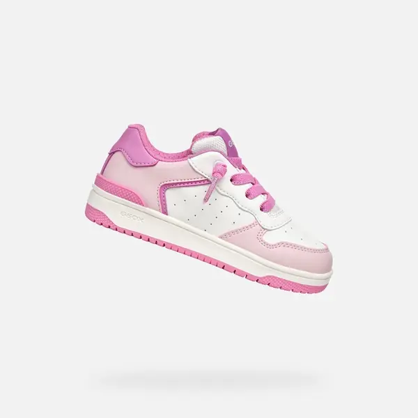 Pink Geox Washiba Girls' Sneakers - Girls