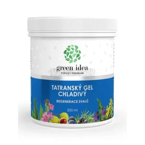 TOPVET Tatranský bylinný gél chladivý 250ml