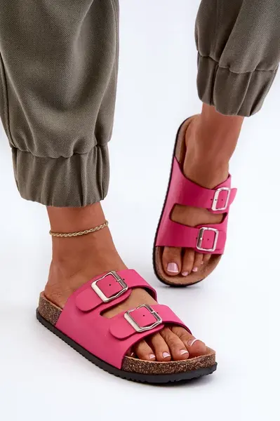 Boto Dámske sandále s priadzami Fuksia Oliena