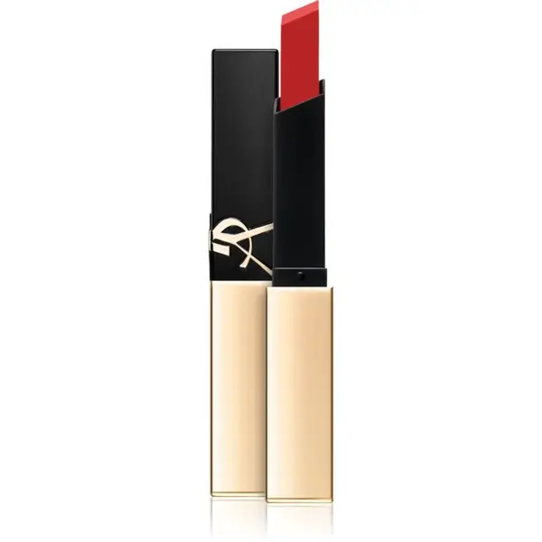 Yves Saint Laurent Rouge Pur Couture The Slim tenká matující rtěnka s koženým efektem odstín 30 2.2 g