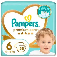 PAMPERS Premium Care S6, 13+kg 38 ks