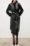 Kožený kabát Answear.LAB