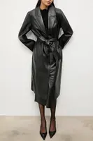 Kožený kabát Answear.LAB