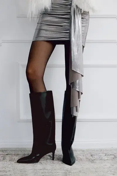 Kožené čižmy Answear.LAB