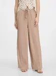 Orsay Beige Women's Wide Leg Trousers - Women's