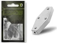 Delphin zátěž leads šestihran s otvorem 5 ks - 30 g