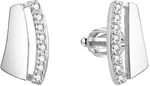 Beneto Stříbrné náušnice se zirkony AGUP1638S