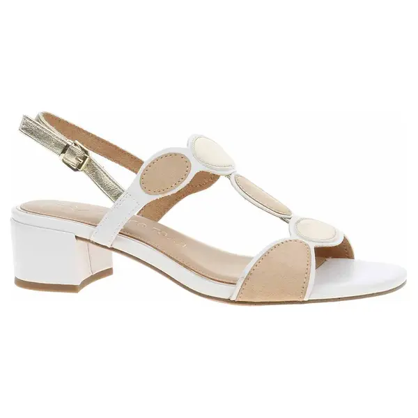 Dámská společenská obuv Marco Tozzi 2-28231-44 white comb 38