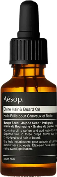 Aesop Vyživující olej pro vlasy i vousy Shine Hair and Beard Oil 25 ml