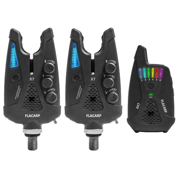 Flacarp sada signalizátorů x7 s příposlechem rx7 - 2+1