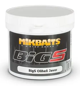 Mikbaits obalovací těsto bigs oliheň javor 200g