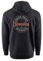Grundéns mikina dark seas x grundens instinctive fz hoodie black - m