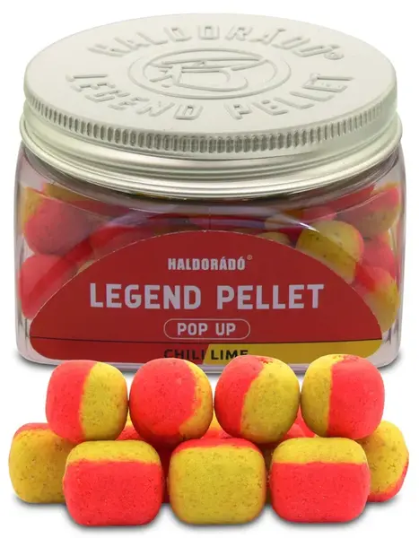 Haldorádó pelety legend pellet pop-up 50 g 12+16 mm - chilli limetka