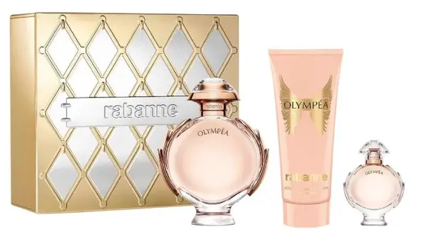 Rabanne Olympea - EDP 80 ml + tělové mléko 100 ml + miniatura 6 ml