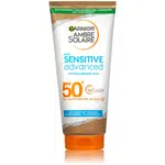 Garnier Ochranné mléko pro citlivou pokožku SPF 50+ Sensitive Advanced (Hypoallergenic Milk) 175 ml