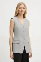 Vesta Patrizia Pepe šedá farba, jednoradová, 8S0538 A533
