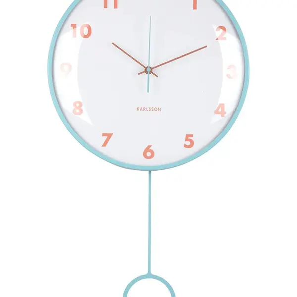 Nástenné hodiny Karlsson Cheeky Dome Pendulum
