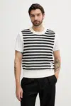 Bavlnená vesta Tommy Hilfiger x F1 THE MOVIE čierna farba, ľahká, MW0MW41385