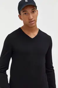 HUGO  Vlnený sveter  San Vredo-M