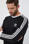 Bavlnené tričko s dlhým rukávom adidas Originals 3-Stripes Long Sleeve Tee