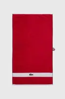 Bavlnený uterák Lacoste L Casual Rouge 55 x 100 cm