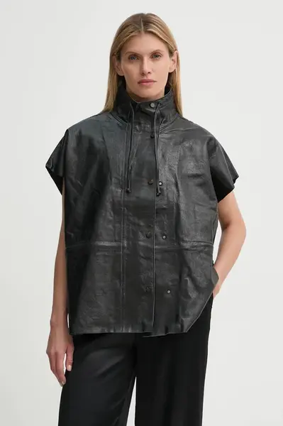 Kožená vesta Day Birger et Mikkelsen Mortimer - Polished Leather