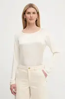 Blúzka s prímesou hodvábu BOSS Green Esyva