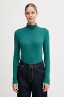 Bavlnené tričko s dlhým rukávom United Colors of Benetton