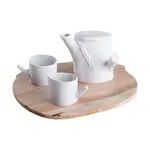 Čajová súprava pre 2 osoby Ćmielów Natura 4-pak