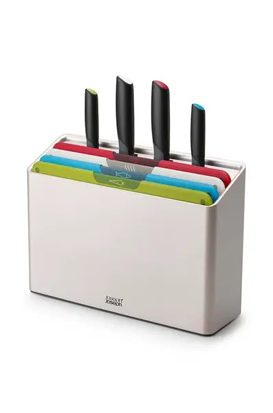 Sada dosiek a nožov v organizéri Joseph Joseph Folio 9-pak