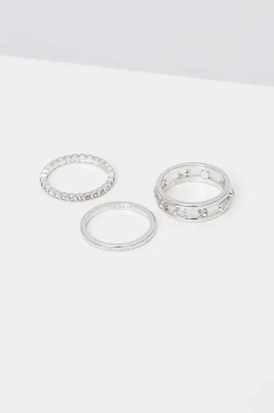 Prstienky Coach 3-pak