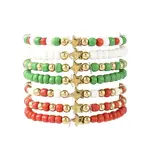 7Pcs Glass Seed Bead Bracelets