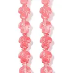 Transparent Glass Enamel Beads Strands