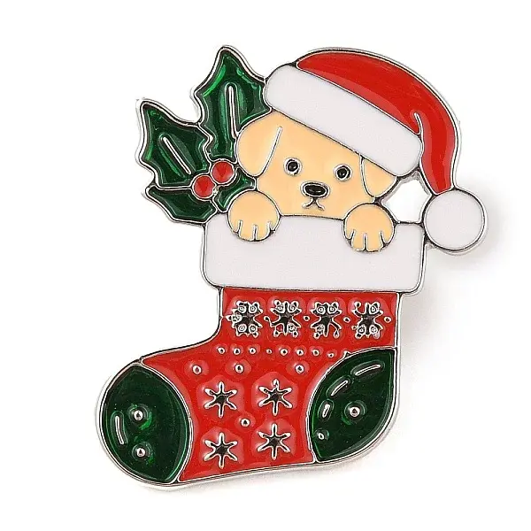 Christmas Theme Enamel Pins